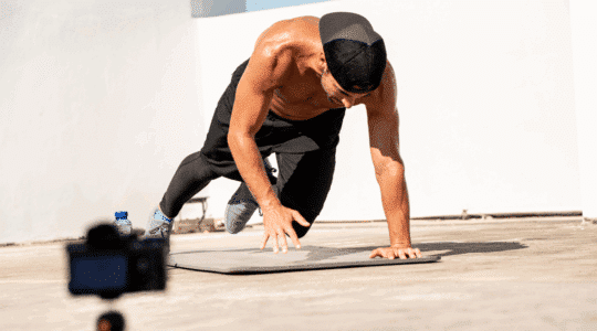 Influenceur fitness Nassim Sahili