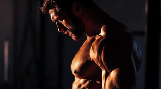 Homme musclé