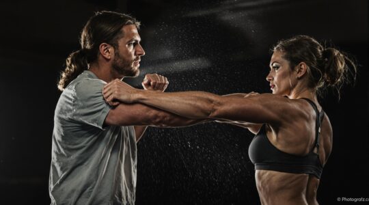 couple en séance de sport