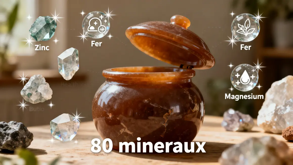 mineraux zinc fer magnesium shilajit altai