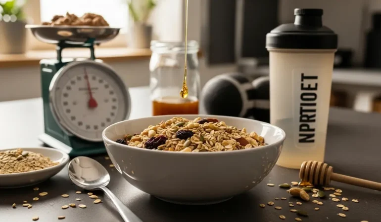 bol granola maison ingredients musculation