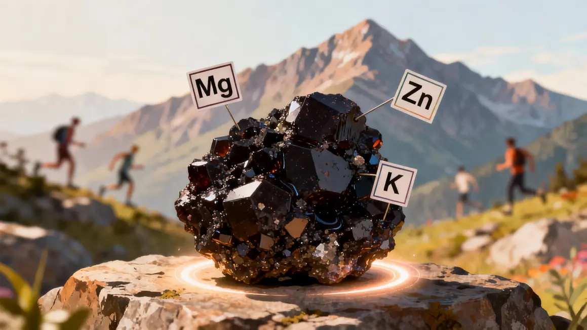 Resine shilajit montagnes minéraux recuperation sportifs