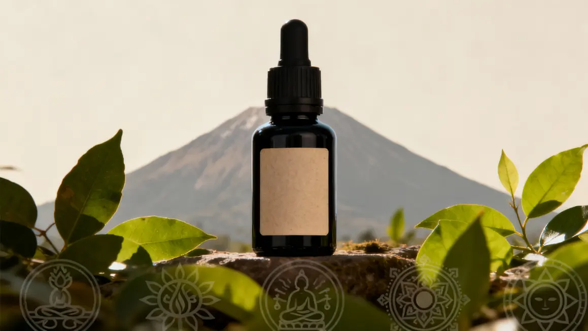 illustration shilajit bio montagne