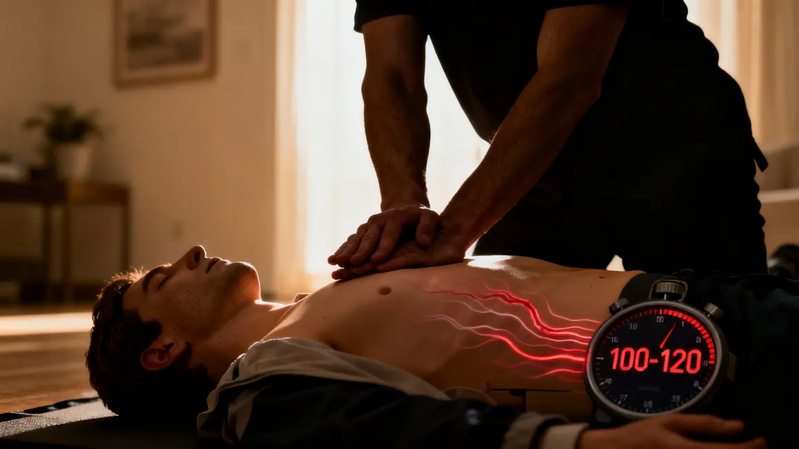 compression thoracique musculation bpm 100 120
