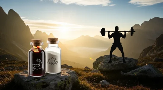 shilajit et ashwagandha pour energie musculation et calme