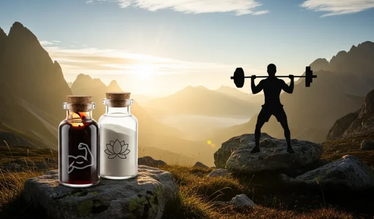 shilajit et ashwagandha pour energie musculation et calme