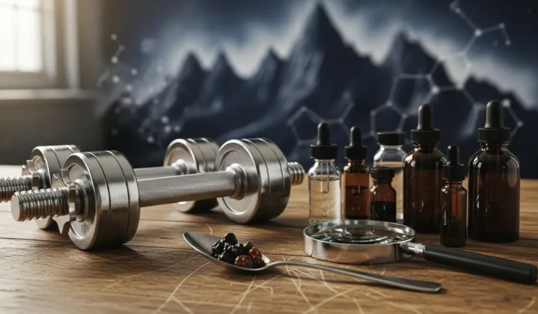 analyse shilajit authentique musculation laboratoire