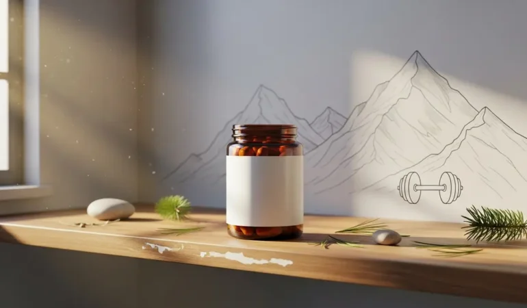 shilajit conserve etagere montagne supplement