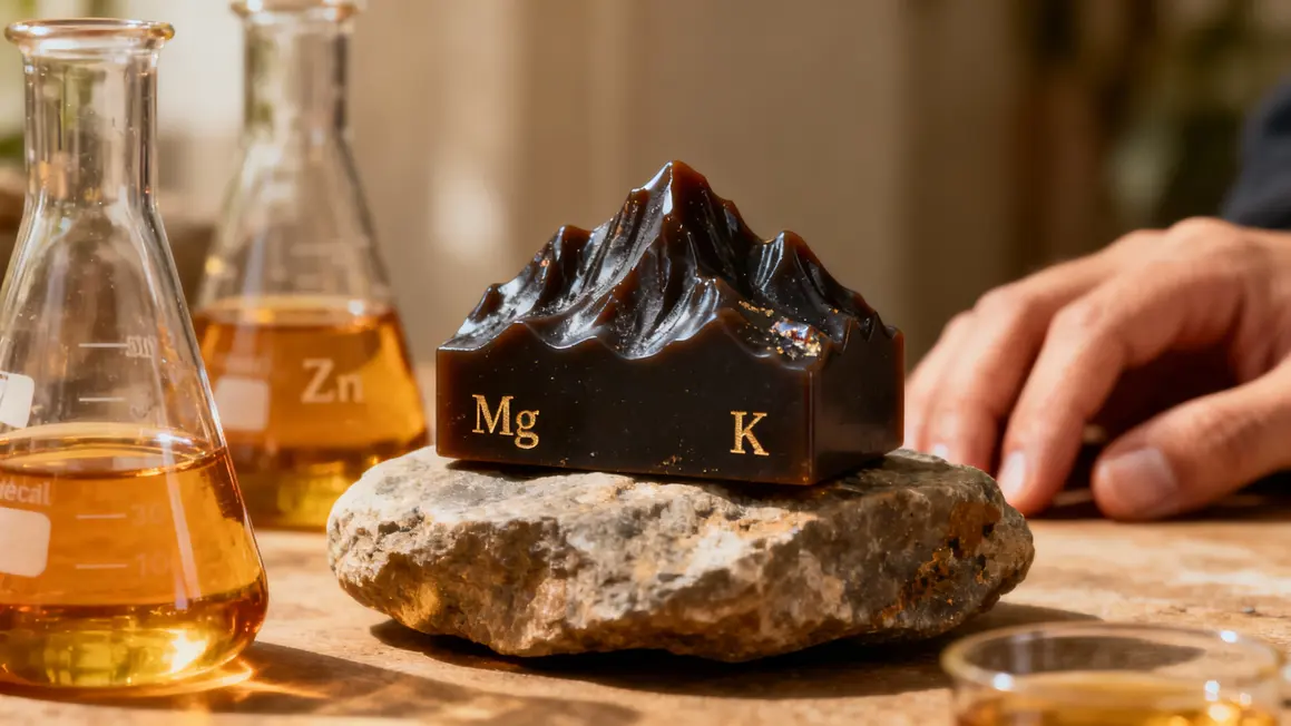 shilajit minéraux himalaya