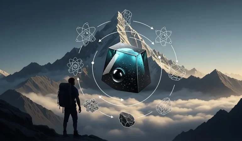 Shilajit sur montagne Himalaya, vitalité et science