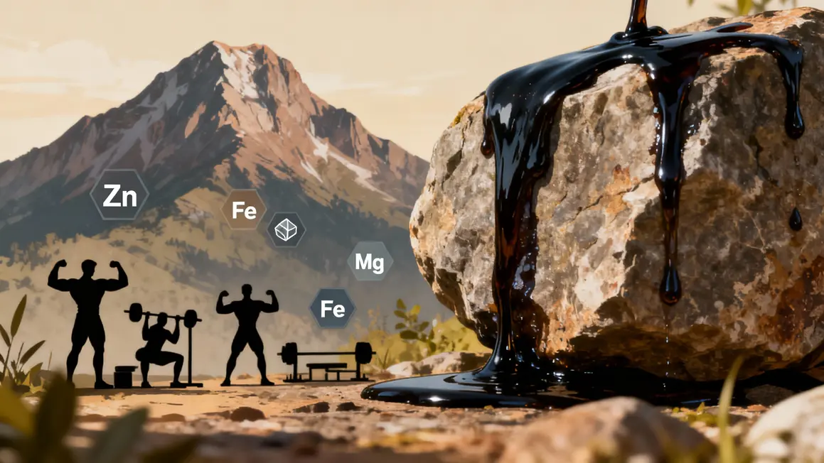 shilajit energie mineraux musculation