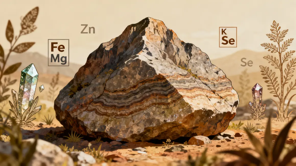 origine shilajit composition mineraux