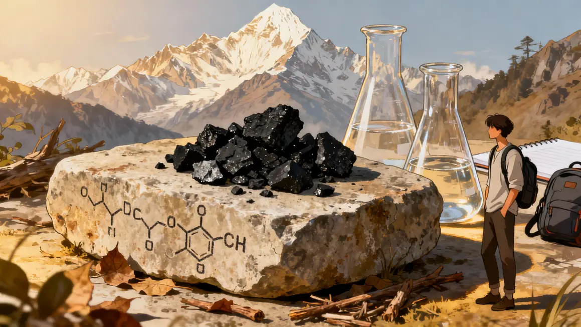 Shilajit origine resine montagne composition