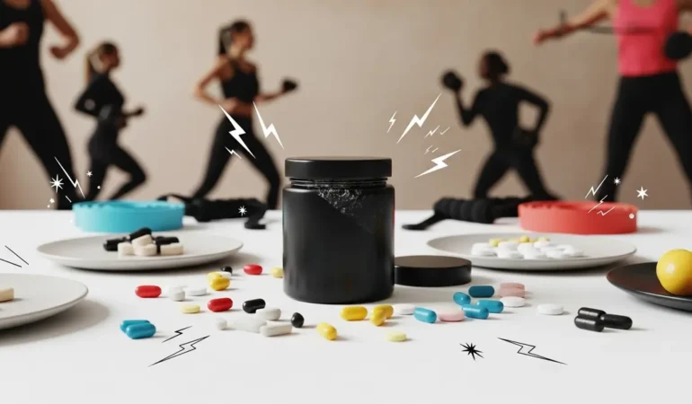 Pot de resine, comprimes, gelules shilajit accessoires fitness