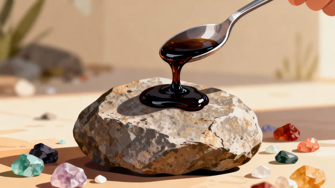 cuillère resine shilajit mineraux