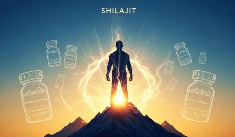 Shilajit vitalite masculine energie sommet supplements