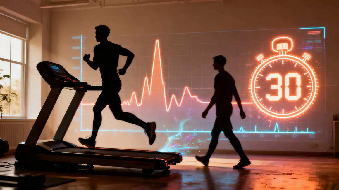 Sprint HIIT cardio chrono transition effort repos