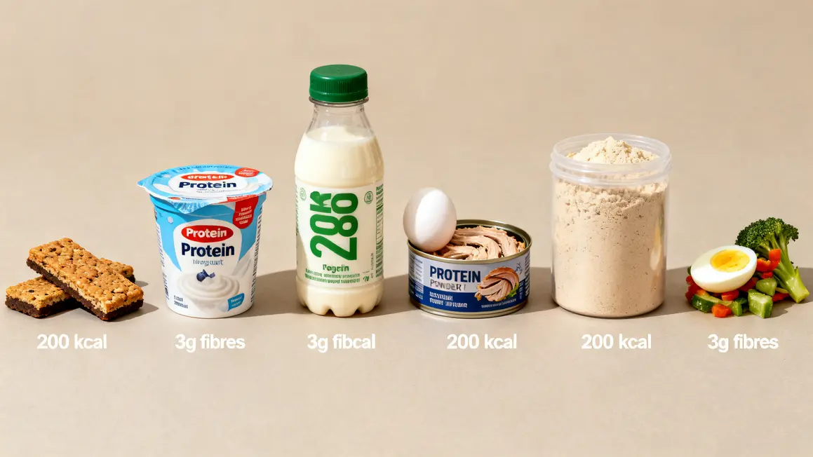 collation proteinee 2026 formats barre yaourt boisson poudre oeuf snack vegetal