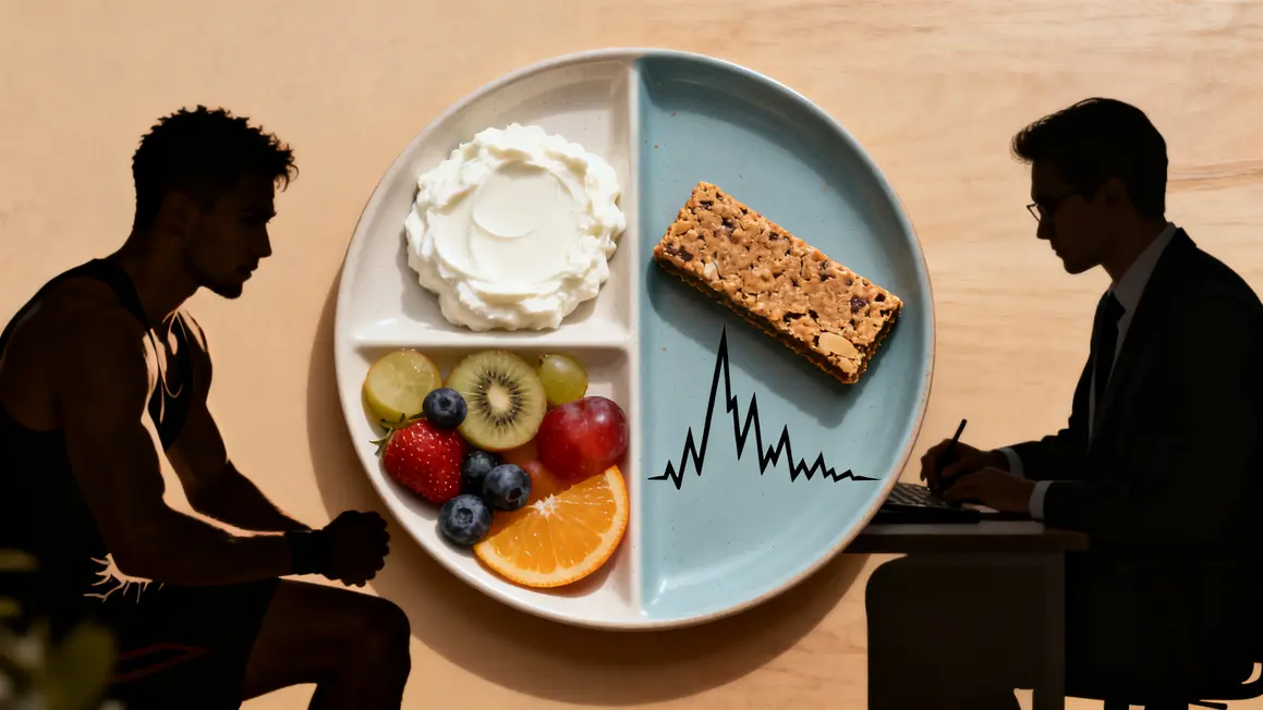 comparatif effet collation proteinee et snack sucré