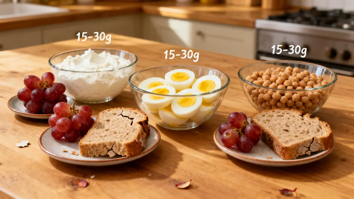 Collation protéinée 2026 : fromage blanc, œufs, pois chiches, nutriments