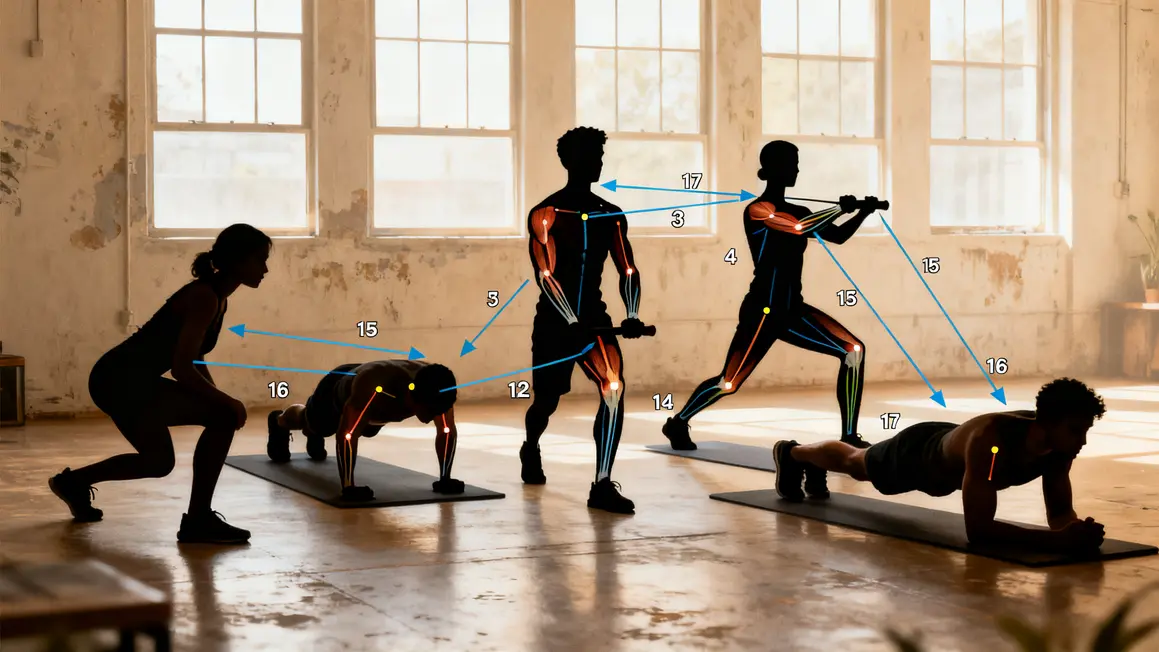 Schema exercices full body musculation debutant