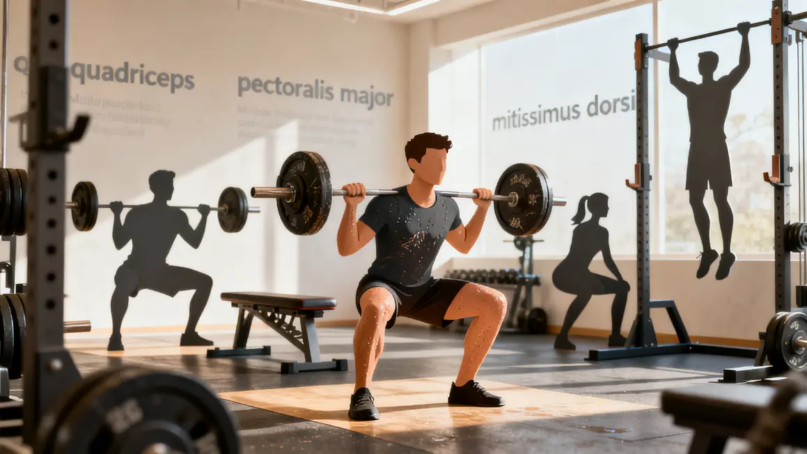 exercices full body debutant musculation