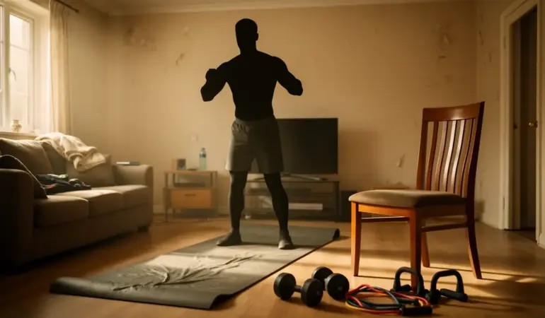 programme full body debutant à la maison avec matériel minimal