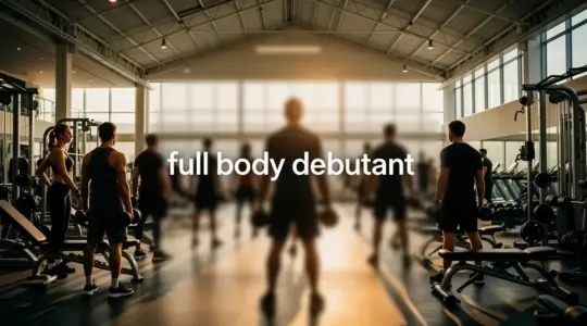 full body debutant personnes salle de sport