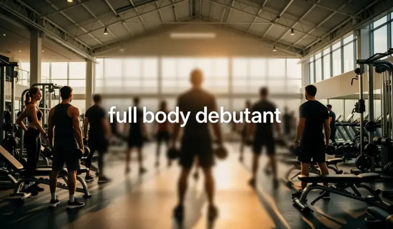 full body debutant personnes salle de sport