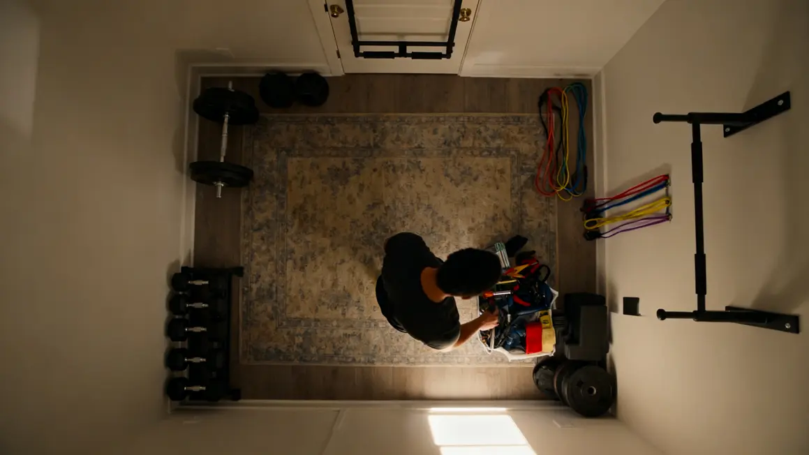 home gym budget espace optimise