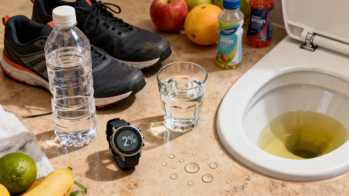 Hydratation nutrition sportive bouteille eau isotoniques