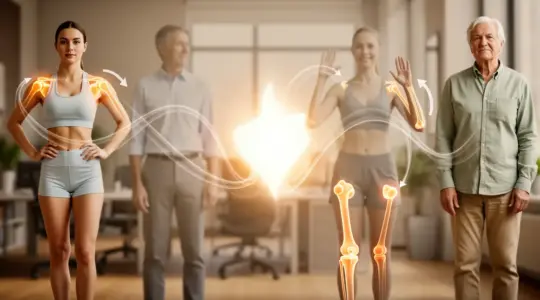 mobilite articulaire articulations en mouvement