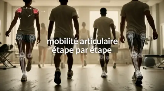 mobilite articulaire etape par etape avec schemas articulations