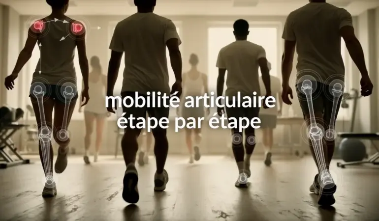 mobilite articulaire etape par etape avec schemas articulations