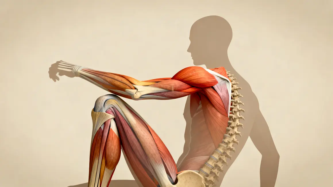 anatomie genou epaules colonne mobilite articulaire