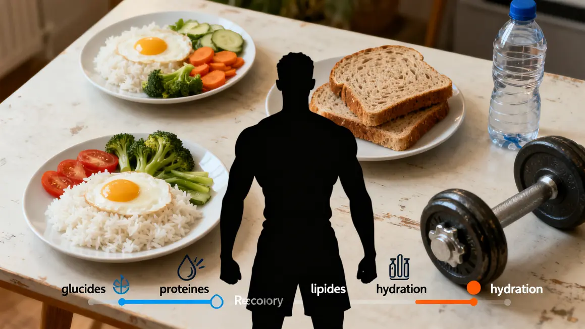 silhouette nutrition sportive 2026 glucides proteines lipides