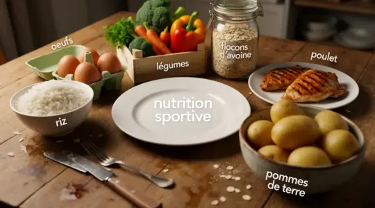 nutrition sportive table aliments sportifs abordables