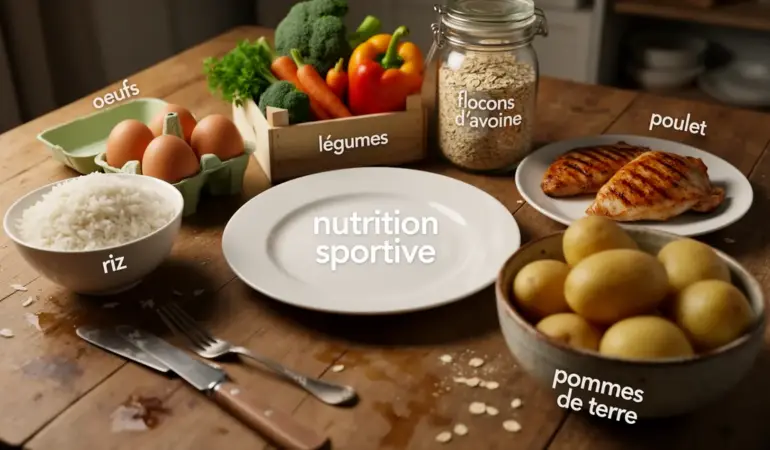 nutrition sportive table aliments sportifs abordables