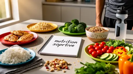 table cuisine nutrition sportive aliments sains