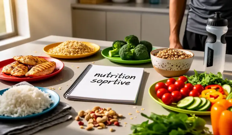 table cuisine nutrition sportive aliments sains