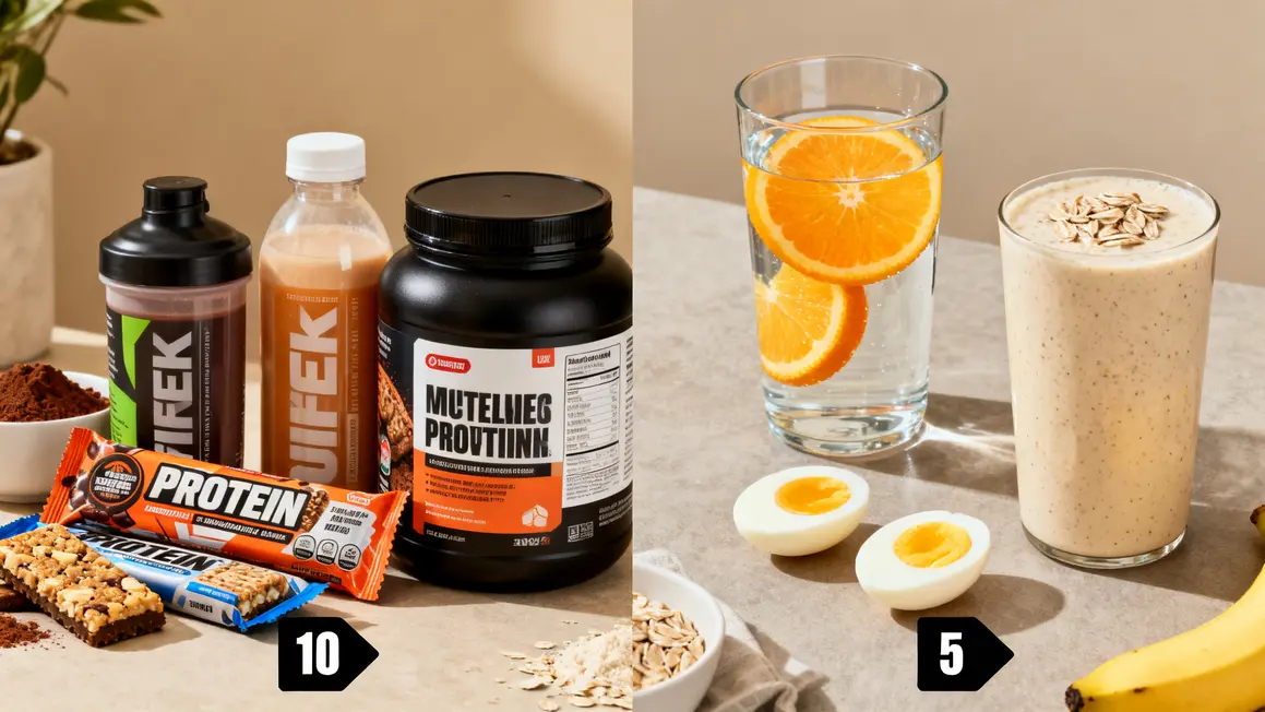 Comparatif produits marketing alternatives nutrition sportive