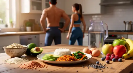 assiette equilibree nutrition sportive budget