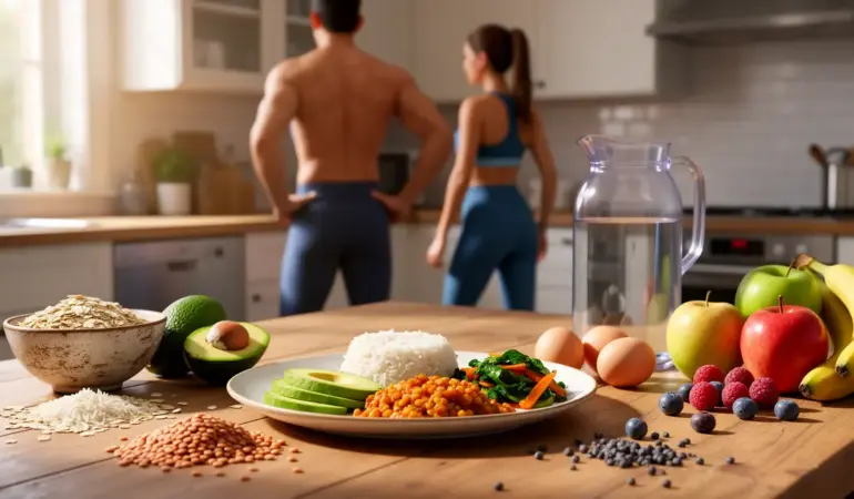 assiette equilibree nutrition sportive budget