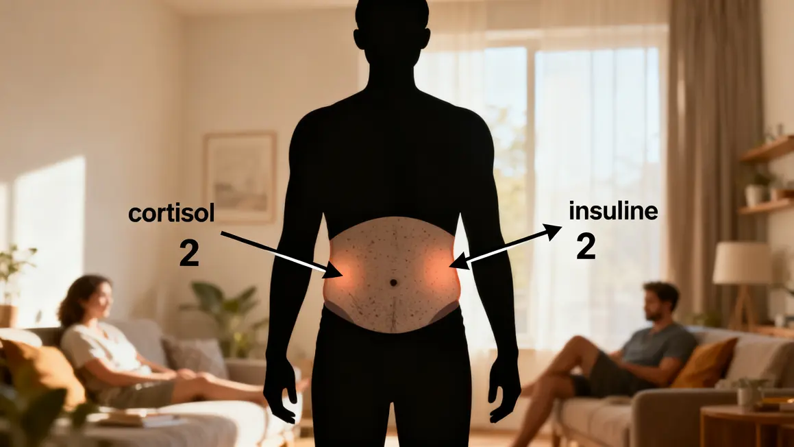 schéma perte de ventre zones graisse abdominale