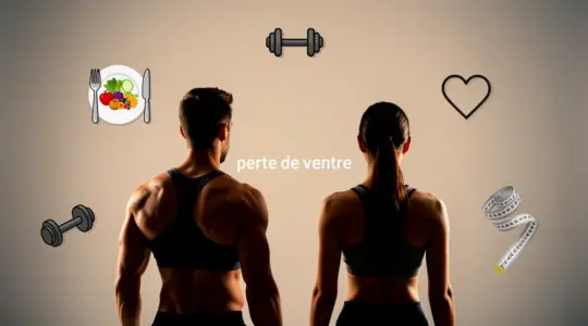 perte de ventre silhouette homme femme icones