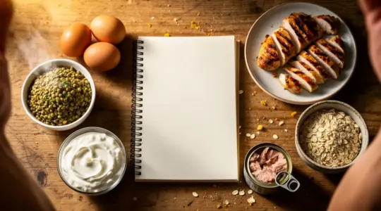 apports proteines sèche musculation budget repas