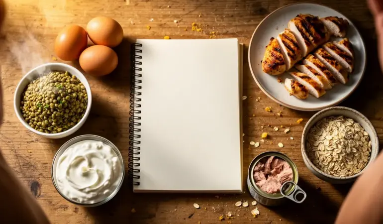 apports proteines sèche musculation budget repas