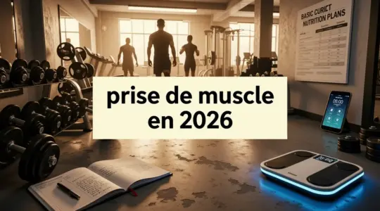 prise de muscle en 2026 salle haltères et outils connectés