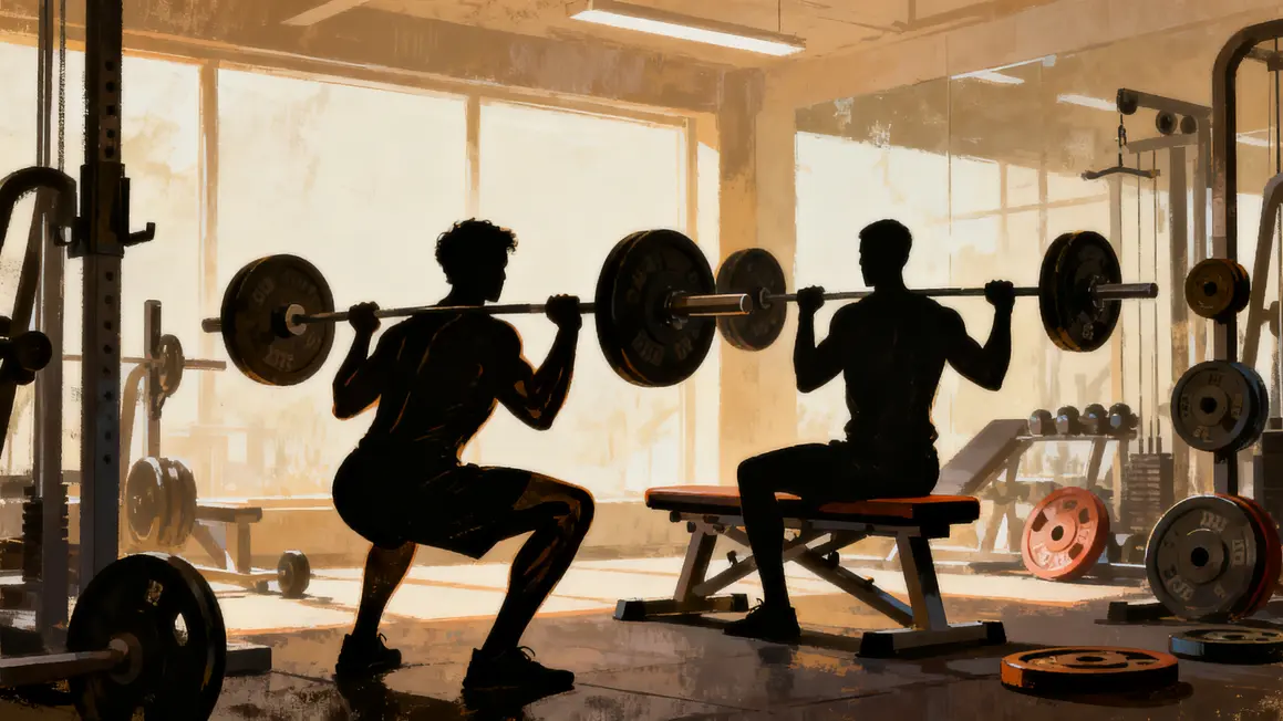 squat developpe musculation prise de muscle