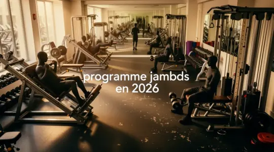 programme jambes en 2026 silhouettes sur machines